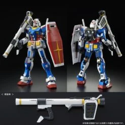 Bandai Gundam 1/144 RG RX-78-2 Gundam (Team Bright Custom) Model Kit Exclusive -Model Figures Shop 4573102621870e