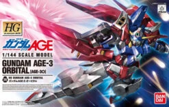 Bandai Gundam 1/144 HG AGE #26 AGE-3O Gundam AGE-3 Orbital Model Kit -Model Figures Shop 4573102628305