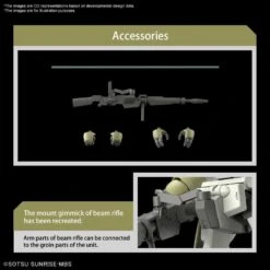 Bandai Gundam 1/144 HG WFM #06 MSJ-105CC Chuchu's Demi Trainer Model Kit -Model Figures Shop 4573102633477m