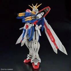 Bandai Gundam 1/144 RG #37 G Gundam GF13-017NJII God Gundam (Burning Gundam) Model Kit -Model Figures Shop 4573102633583b
