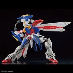 Bandai Gundam 1/144 RG #37 G Gundam GF13-017NJII God Gundam (Burning Gundam) Model Kit -Model Figures Shop 4573102633583c