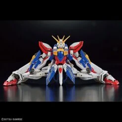Bandai Gundam 1/144 RG #37 G Gundam GF13-017NJII God Gundam (Burning Gundam) Model Kit -Model Figures Shop 4573102633583i