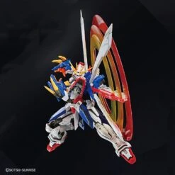 Bandai Gundam 1/144 RG #37 G Gundam GF13-017NJII God Gundam (Burning Gundam) Model Kit -Model Figures Shop 4573102633583k