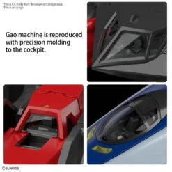 Bandai 1/144 RG The King Of Braves GaoGaiGar GaoGaiGar Model Kit -Model Figures Shop 4573102633989h