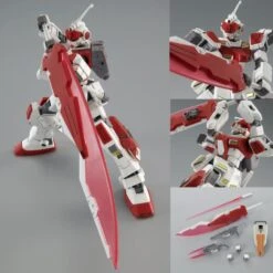 Bandai Gundam 1/144 HGUC Gundam Aggressor RX-80RR Red Rider Model Kit Exclusive -Model Figures Shop 4573102639295f