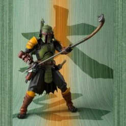 Bandai Tamashii Nations Movie Realization Star Wars Daimyo Boba Fett Action Figure -Model Figures Shop 4573102641724g