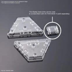 Bandai Gundam 1/144 WFM The Witch From Mercury Weapon Display Base Stand Model Kit -Model Figures Shop 4573102642554c