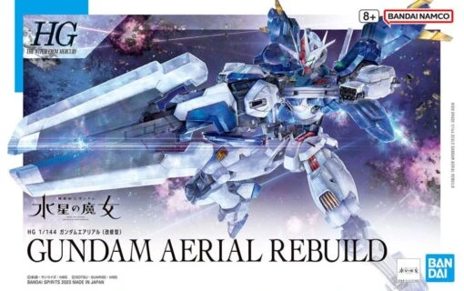 Bandai Gundam 1/144 HG WFM #19 XVX-016RN Gundam Aerial Rebuild Model Kit - Image 11