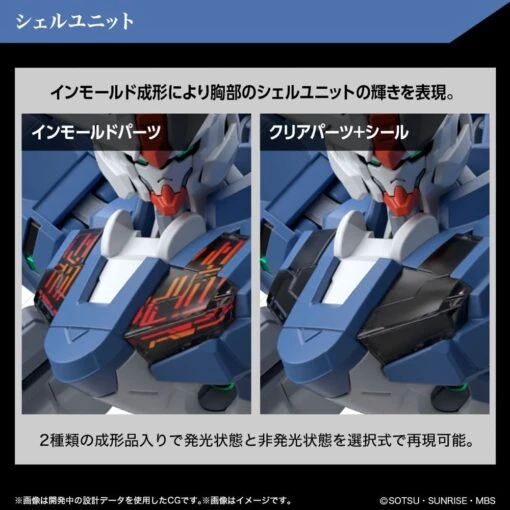 Bandai Gundam 1/144 HG WFM #19 XVX-016RN Gundam Aerial Rebuild Model Kit - Image 8