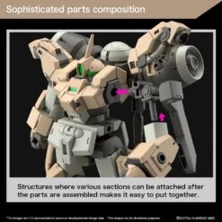 Bandai Gundam 1/144 HG WFM #23 MSJ-R122 Demi Barding Model Kit -Model Figures Shop 4573102653130h