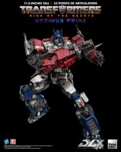 ThreeZero Transformers: Rise Of The Beasts Optimus Prime DLX Action Figure -Model Figures Shop 4895250807334d