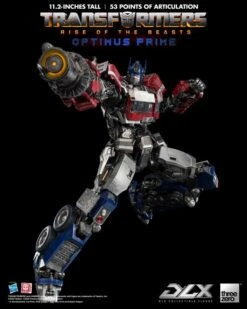 ThreeZero Transformers: Rise Of The Beasts Optimus Prime DLX Action Figure -Model Figures Shop 4895250807334e