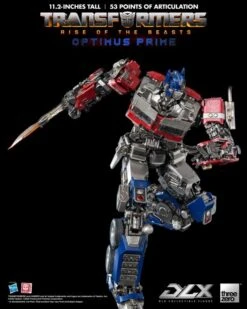 ThreeZero Transformers: Rise Of The Beasts Optimus Prime DLX Action Figure -Model Figures Shop 4895250807334j