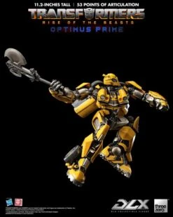 ThreeZero Transformers: Rise Of The Beasts Optimus Prime DLX Action Figure -Model Figures Shop 4895250807334m