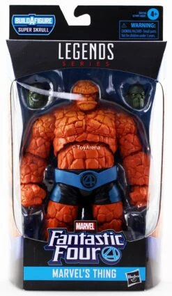 Hasbro Marvel Legends Fantastic Four The Thing BAF Super Skrull Action Figures