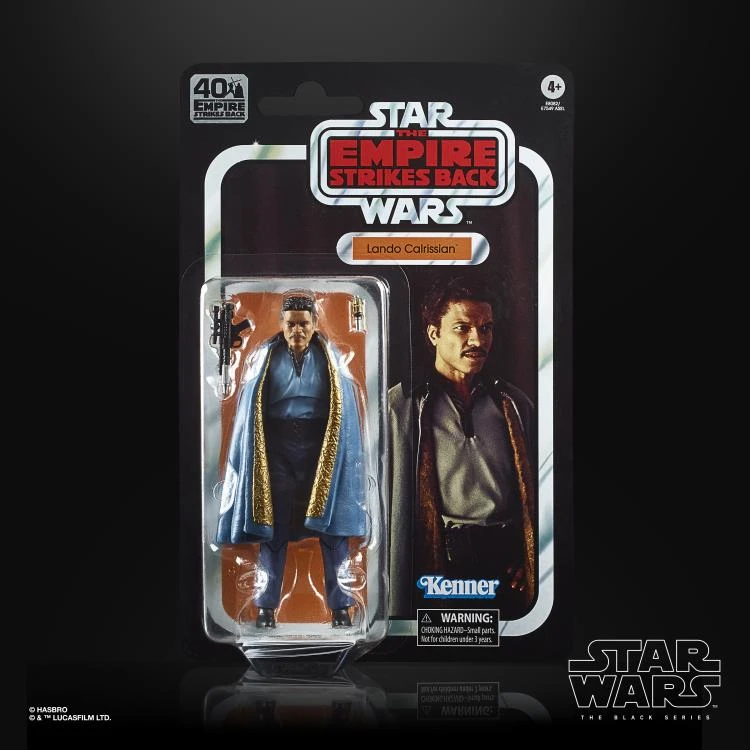 Hasbro Star Wars Black Series 40th Anniversary Empire Strikes Back Lando Carlrissian 6 Inch Action Figure 6 Hasbro Star Wars Black Series 40th Anniversary Empire Strikes Back Lando Carlrissian 6 Inch Action Figure - Image 4