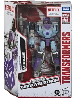 Hasbro Transformers Generations Netflix War For Cybertron: Siege Deluxe Decepticon Mirage Action Figure Exclusive -Model Figures Shop 5010993695607c