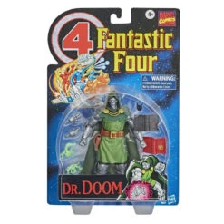 Hasbro Marvel Legends Vintage Retro Series Fantastic Four 4 Dr. Doom Action Figure 15 Hasbro Marvel Legends Vintage Retro Series Fantastic Four 4 Dr. Doom Action Figure -Model Figures Shop 5010993753307
