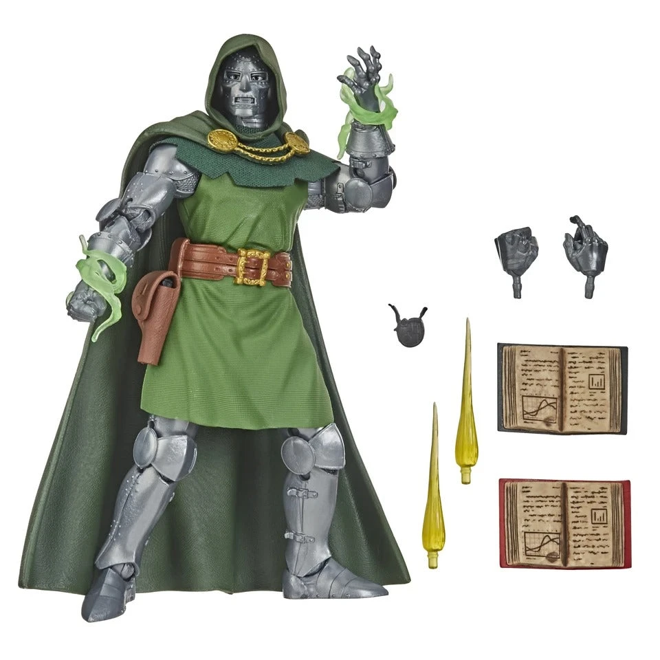 Hasbro Marvel Legends Vintage Retro Series Fantastic Four 4 Dr. Doom Action Figure 3 Hasbro Marvel Legends Vintage Retro Series Fantastic Four 4 Dr. Doom Action Figure