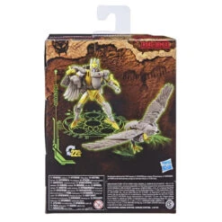 Hasbro Transformers Generations War For Cybertron: Kingdom Deluxe Airazor Action Figure WFC-K14 -Model Figures Shop 5010993782284c