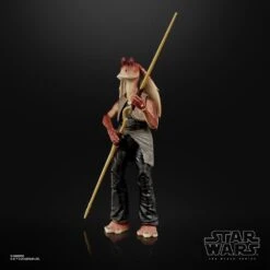 Hasbro Star Wars Black Series #01 The Phantom Menace Jar Jar Binks 6 Inch Action Figure -Model Figures Shop 5010993782680c