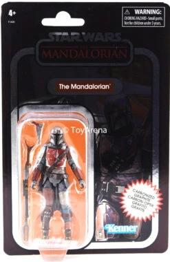 Hasbro Star Wars Vintage Collection The Mandalorian Carbonized F1420 3.75" Action Figure -Model Figures Shop 5010993785520