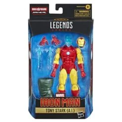 Hasbro Marvel Legends Shang-Chi Wave Tony Stark (A.I.) (Mr. Hyde BAF) -Model Figures Shop 5010993785780h