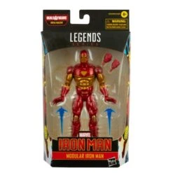 Hasbro Marvel Legends Iron Man Comic Wave 1 Modular Iron Man (Ursa Major BAF) Action Figure -Model Figures Shop 5010993790517g