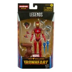 Hasbro Marvel Legends Iron Man Comic Wave 1 Ironheart (Ursa Major BAF) Action Figure -Model Figures Shop 5010993790968g