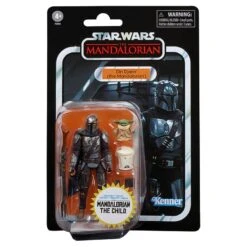 Hasbro Star Wars The Vintage Collection The Mandalorian Din Djarin (The Mandalorian) And The Child 3.75 Inch Action Figure -Model Figures Shop 5010993792696