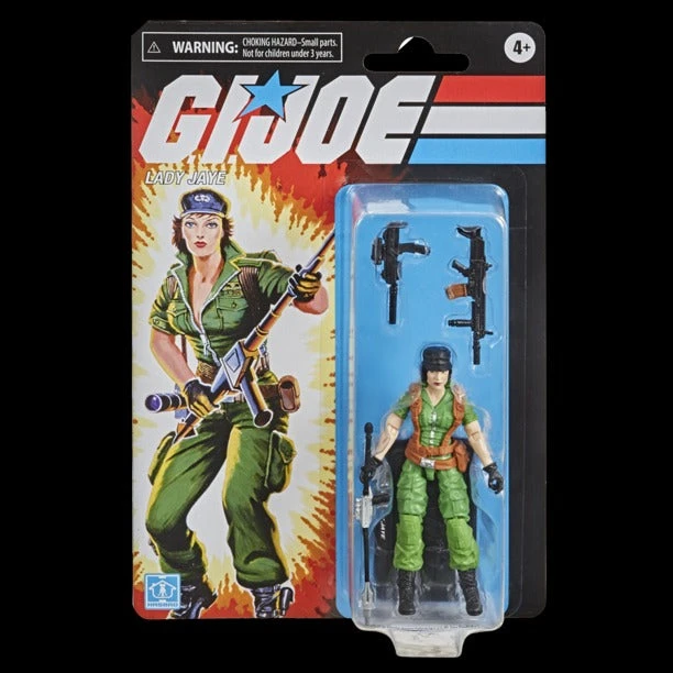 Hasbro Retro G.I. Joe Lady Jaye Walmart Exclusive Action Figure 4 Hasbro Retro G.I. Joe Lady Jaye Walmart Exclusive Action Figure - Image 2