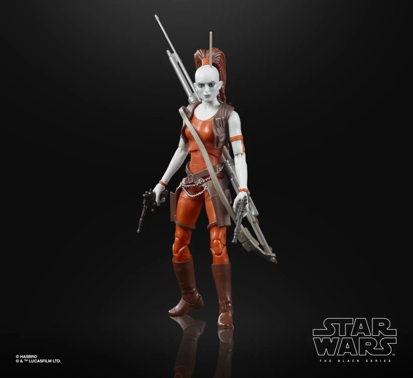 Hasbro Star Wars Black Series The Clone Wars #08 Aurra Sing 6 Inch Action Figure 5 Hasbro Star Wars Black Series The Clone Wars #08 Aurra Sing 6 Inch Action Figure - Image 3