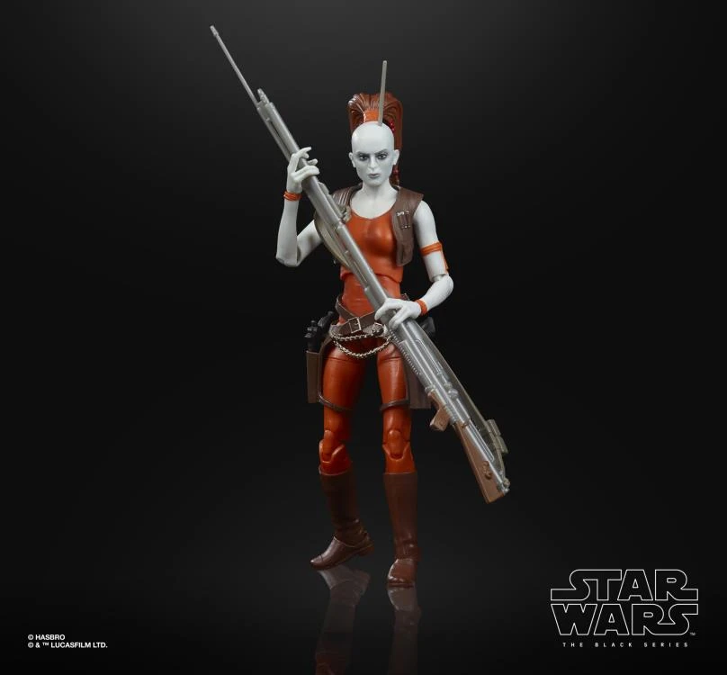 Hasbro Star Wars Black Series The Clone Wars #08 Aurra Sing 6 Inch Action Figure 4 Hasbro Star Wars Black Series The Clone Wars #08 Aurra Sing 6 Inch Action Figure - Image 2