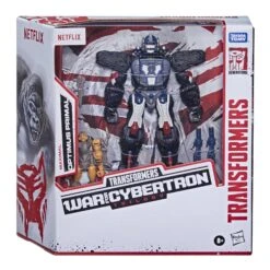 Hasbro Transformers Generations Netflix War For Cybertron: Trilogy Voyager Optimus Primal And Core Rattrap Action Figure Exclusive -Model Figures Shop 5010993829040