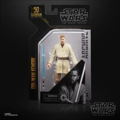 Hasbro Star Wars Black Series Archive Collection Obi-Wan Kenobi (Revenge Of The Sith) 6 Inch Action Figure -Model Figures Shop 5010993830985