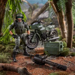 Hasbro G.I. Joe Classified Series Alvin "Breaker" Kibbey With RAM Cycle Action Figure -Model Figures Shop 5010993836475e
