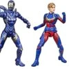 Hasbro Marvel Legends The Infinity Saga Captain Marvel And Rescue Armor 2 Pack Action Figure -Model Figures Shop 5010993839865a