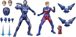 Hasbro Marvel Legends The Infinity Saga Captain Marvel And Rescue Armor 2 Pack Action Figure