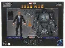 Hasbro Marvel Legends The Infinity Saga Obadiah Stane & Iron Monger Action Figures -Model Figures Shop 5010993842681