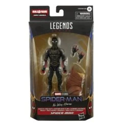 Hasbro Marvel Legends Spider-Man: No Way Home Wave Black And Gold Suit Spider-Man (Marvel's Armadillo BAF) -Model Figures Shop 5010993844739z