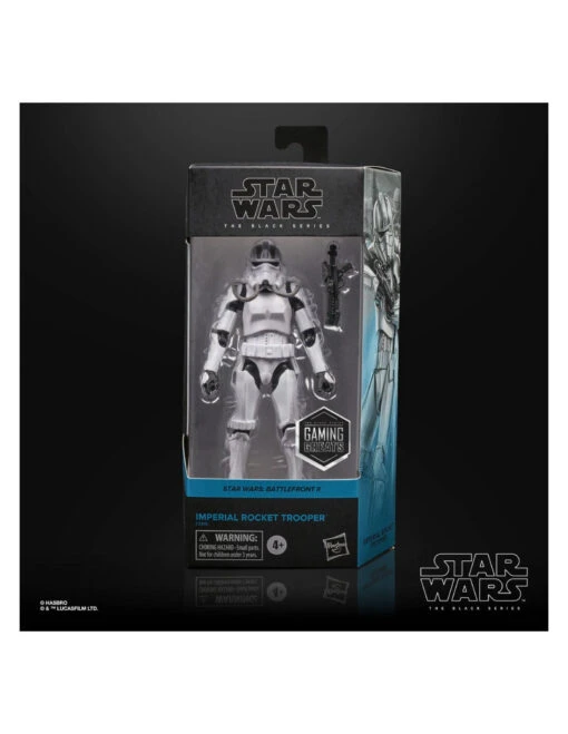 Hasbro Star Wars Black Series Gaming Greats Imperial Rocket Trooper Exclusive 6 Inch Action Figure - Image 5
