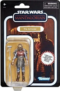 Hasbro Star Wars Vintage Collection The Armorer Carbonized F2714 3.75" Action Figure 7 Hasbro Star Wars Vintage Collection The Armorer Carbonized F2714 3.75" Action Figure -Model Figures Shop 5010993884155