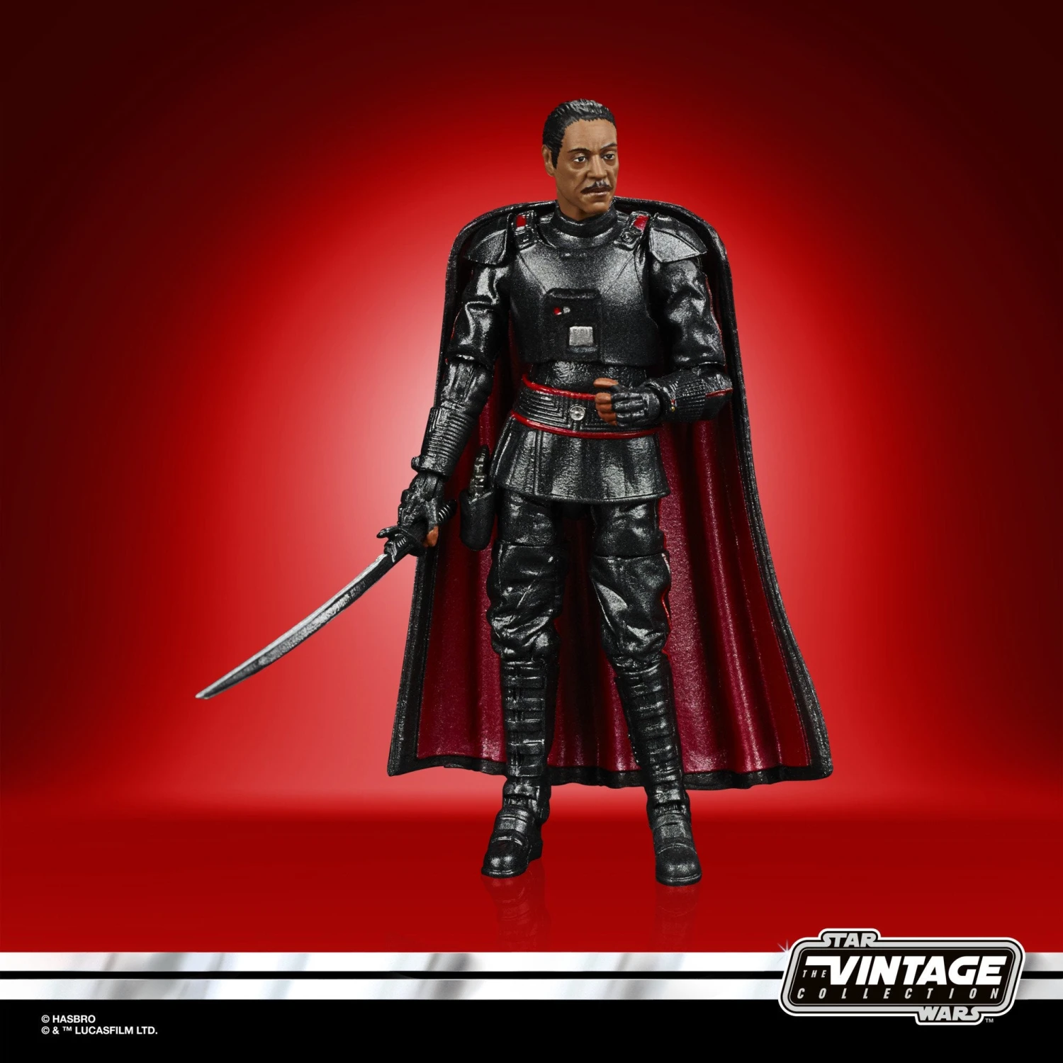 Hasbro Star Wars Vintage Collection Moff Gideon Carbonized F2715 3.75" Action Figure 4 Hasbro Star Wars Vintage Collection Moff Gideon Carbonized F2715 3.75" Action Figure - Image 2