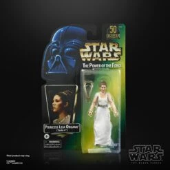 Hasbro Star Wars The Black Series Lucasfilm 50th Anniversary The Power Of The Force Princess Leia Organa (Yavin 4) 6 Inch Action Figure -Model Figures Shop 5010993903368