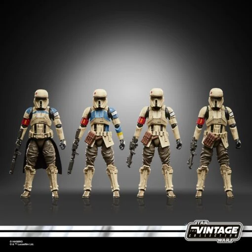 Hasbro Star Wars Vintage Collection Shoretrooper 4 Pack 3.75" Action Figure - Image 2