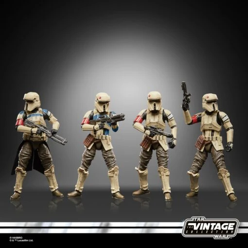 Hasbro Star Wars Vintage Collection Shoretrooper 4 Pack 3.75" Action Figure - Image 3