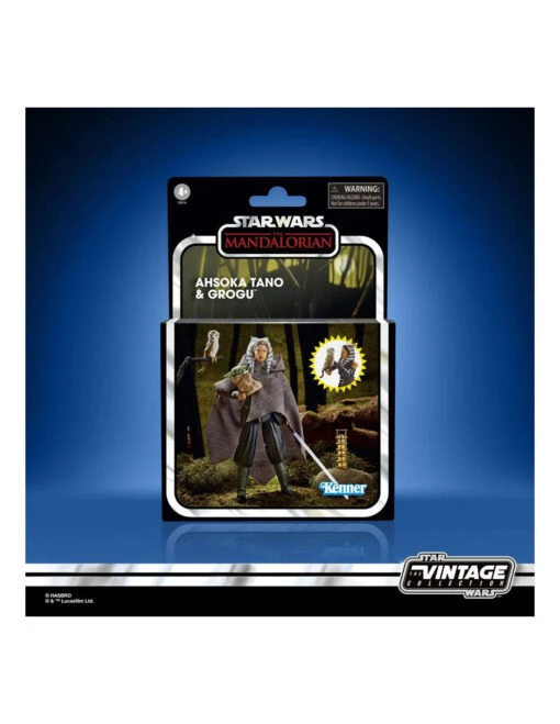 Hasbro Star Wars Vintage Collection Ahsoka Tano & Grogu 3.75" Action Figure - Image 9