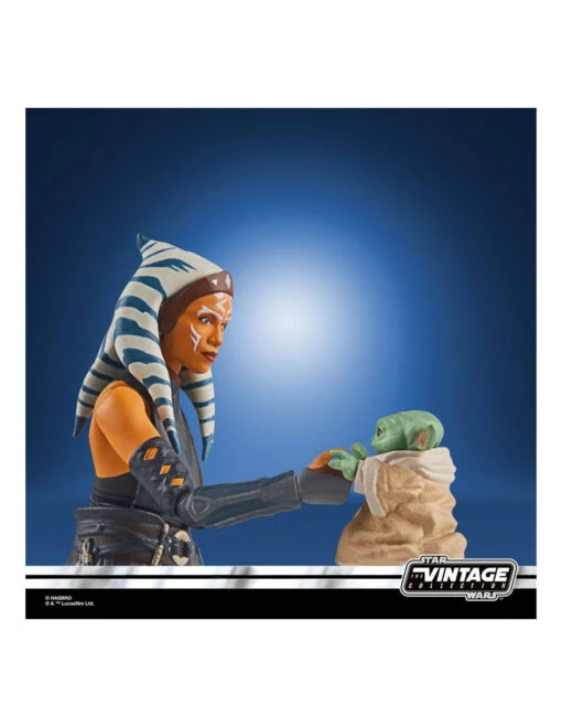 Hasbro Star Wars Vintage Collection Ahsoka Tano & Grogu 3.75" Action Figure - Image 7