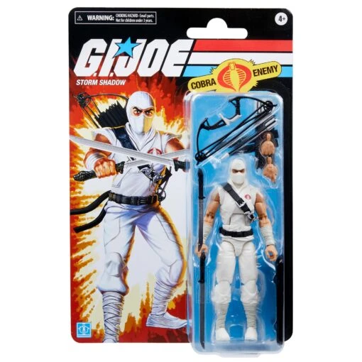 Hasbro G.I. Joe Classified Retro Storm Shadow Exclusive 6" Action Figure - Image 2