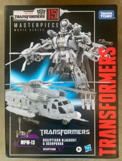Takara Transformers Masterpiece Movie Series MPM-13 Blackout And Scorponok Action Figure -Model Figures Shop 5010993977482z